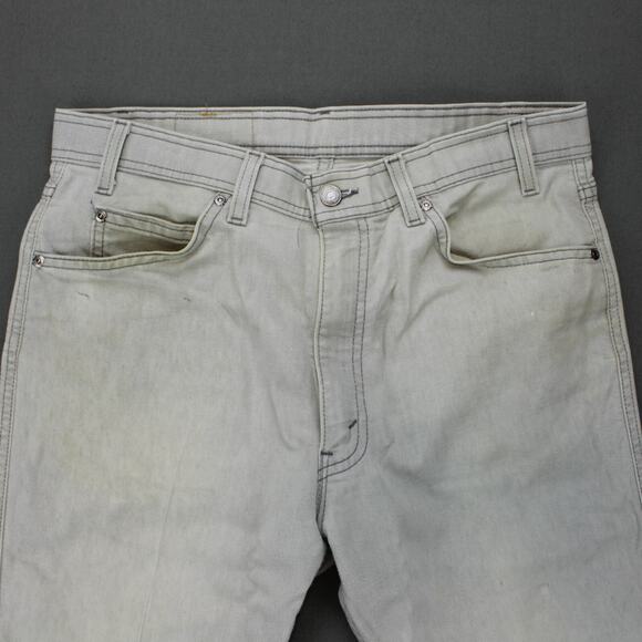 Levis Action Jeans Mens 36x29 Blue Relaxed Tapered Leg Denim Pant Actual 34x29 - Picture 2 of 10